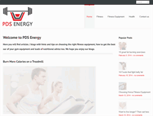 Tablet Screenshot of pdsenergy.info